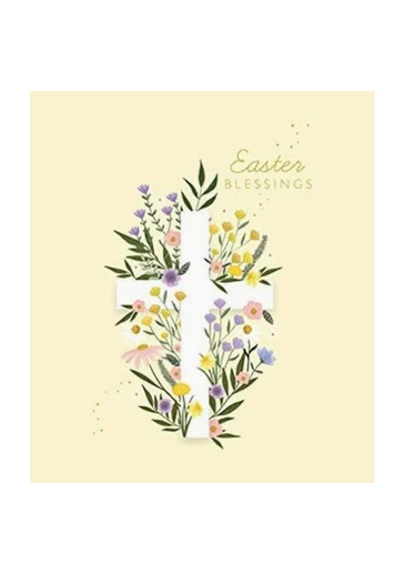 Easter Blessings Traditional Greeting Card - Paperlink